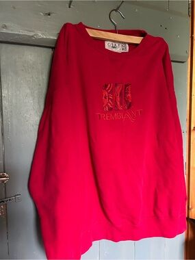 Gear For Sports Red Crewneck Sweatshirt from Mont Tremblant Quebec